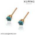 29358 productos nuevos de ventas calientes de Xuping con precio de promoción magnético 18k pendientes plateados oro del perno prisionero